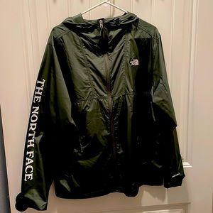Brand new. Men’s North Face rain coat.